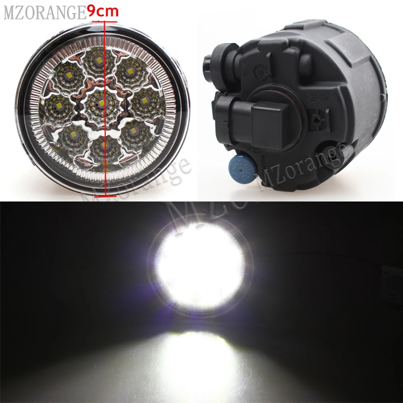

MZORANGE 6000K led fog light For Infiniti FX30D/50/45/37/35/M37/56 EX35/37QX70/56 Q70/60/G25/37 2006-2015 fog light 12V DRL lamp