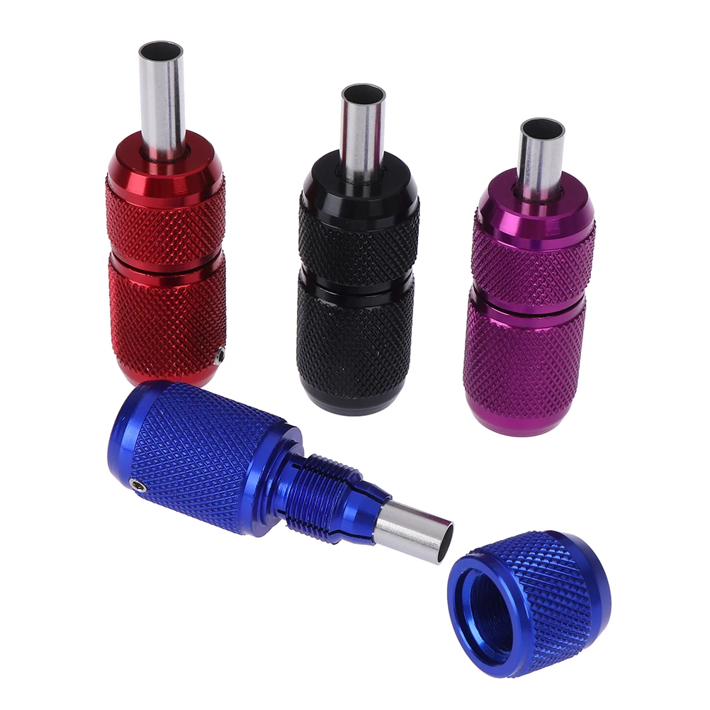 Tattoo Machine Grip Aluminum Alloy Tattoo Machine Grip Staninless Steel Needle Bar Tube Tool Accessories