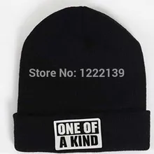 Kpop Мода в стиле хип-хоп Bigbang шапочка одна из рода вязаная шапочки хип-хоп трикотажные холодная skullies cap k-pop one в своем роде