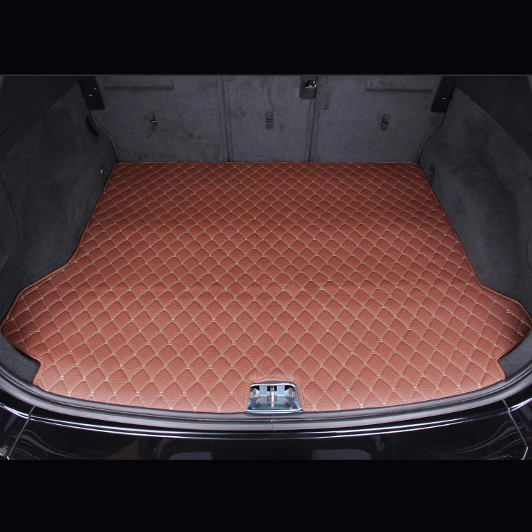 Коврик для багажника из волоконной кожи volvo xc60 2009 2010 2011 2012 2013 2014 2016 2015 2017 2018 2019