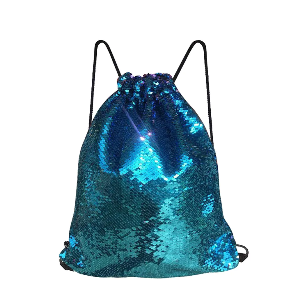 

2019 New Boy Girl Sequins Colorful Package Bags Travel Princess Bling Backpack For child Mochilas Feminina bagpack mochila mujer