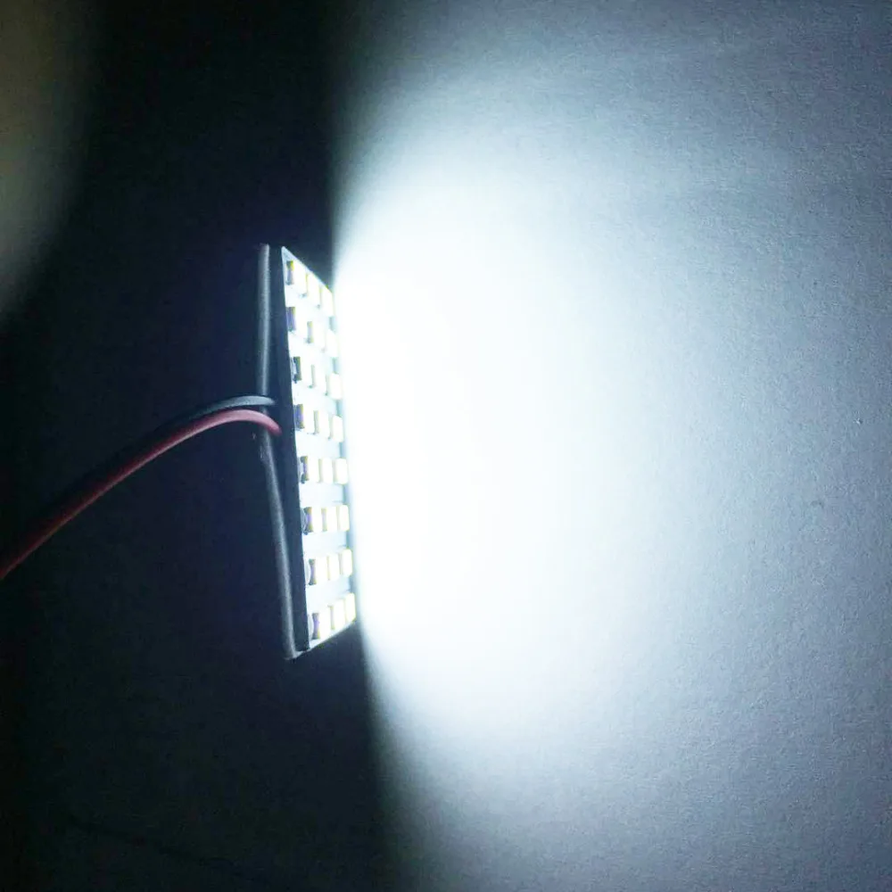 Белый T10 Cob 16SMD 24SMD 36SMD 48SMD автомобиля водить автомобиль Панель лампы авто Интерьер