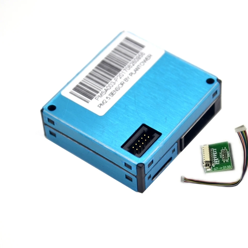 PMSA003 Laser PM2.5 DUST SENSOR A003 High-precision laser dust concentration sensor digital particles +cable | Электронные