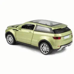 Для Land Rover Range Rover Aurora сплава модели автомобиля отступить автомобиль 3 открытых дверей со звуком и светом окно 1:32 Масштаб игрушки модель
