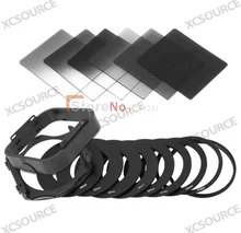 Free shipping + tracking number ND2 ND4 ND8 G.ND2 4 8 Filters + 9pcs Adapter Ring + Lens Hood & Filter holder for Cokin P