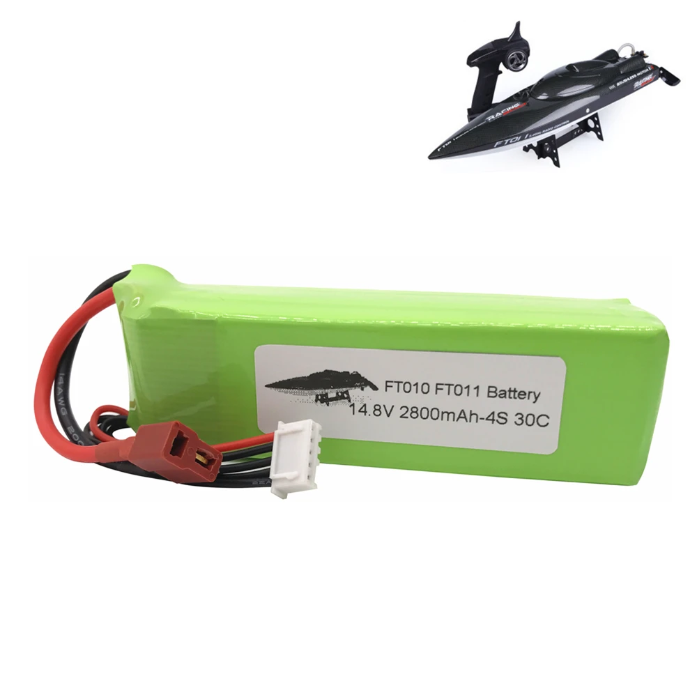 

14.8V 2800mah BATTERY RC 4s Lipo Battery 14.8V 2800mah 30C for FT010 FT011 RC boat RC Helicopter Airplanes Car Quadcopter 803496