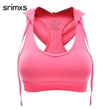 Женские майки для спортзала, рубашки без рукавов для йоги, дышащие, для бега, фитнеса, быстросохнущие, с открытой спиной, спортивный бюстгальтер для йоги с шапкой, женская одежда