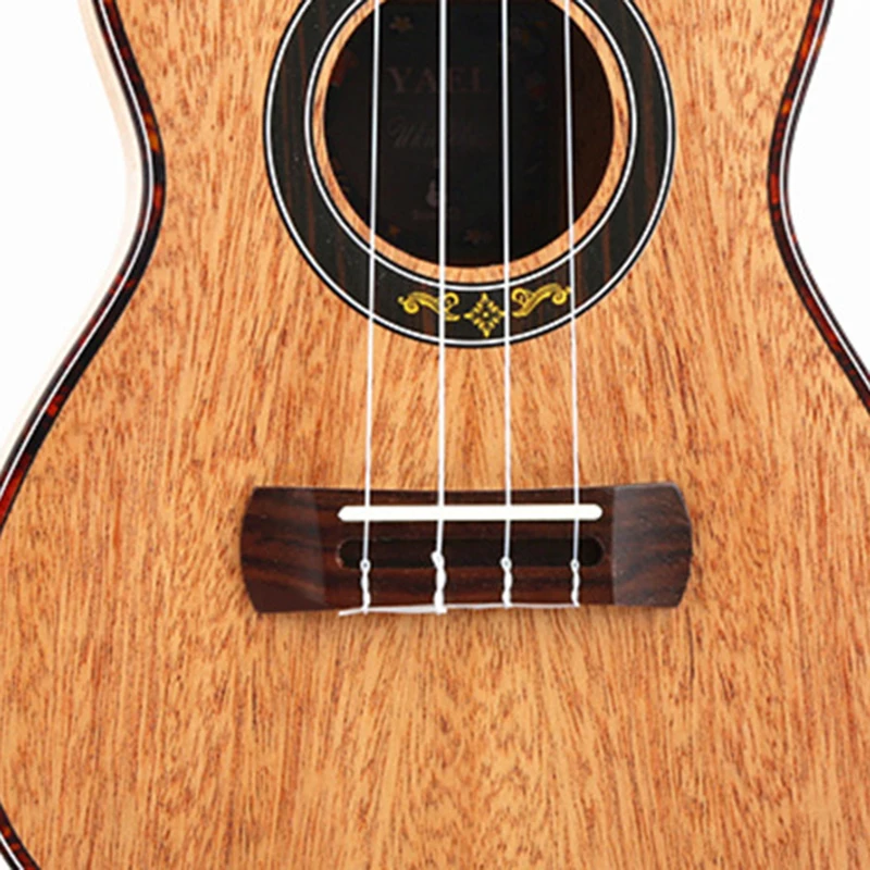 Концертная Гавайская гитара 4 струны гитара из красного дерева 23 дюймов сопрано укулеле для начинающих палисандр гриф мост для музыкальных струнных инст