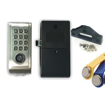 

Dry battery Metal sheel Keypad Password TM Card Key Digital Electronic Cabinet locker lock+2pcs TM keyfobs