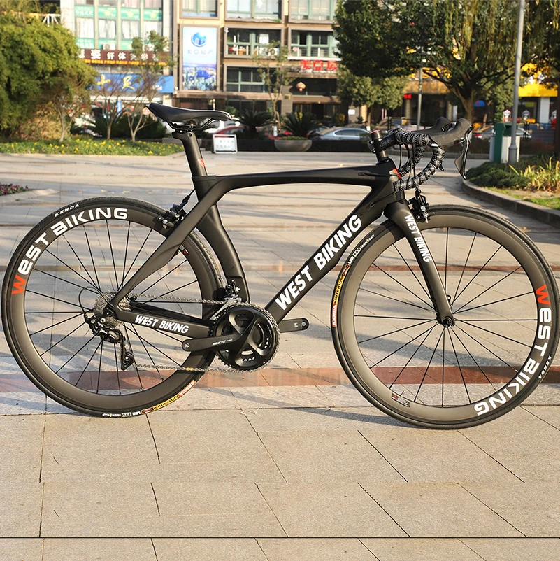 Clearance WEST BIKING Carbon Road Bike 700C 22 Speed Carbon Fiber Complete Bicycle With SHIMANO 105 R7000 Bicicleta Ultralight Racing Bike 18 Clearance WEST BIKING Carbon Road Bike 700C 22 Speed Carbon Fiber Complete Bicycle With SHIMANO 105 R7000 Bicicleta Ultralight Racing Bike 18