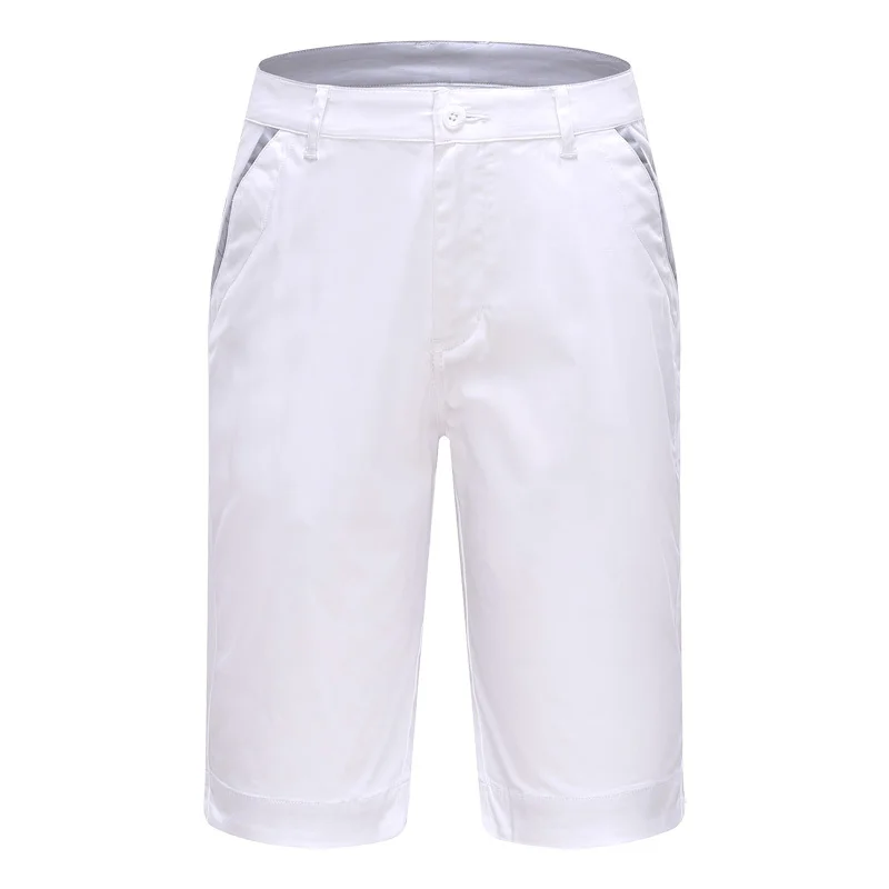 Брендовые поло Аутентичные мужские шорты для гольфа хлопковые высококачественные быстросохнущие однотонные штаны с логотипами Большие размеры летние шорты для гольфа