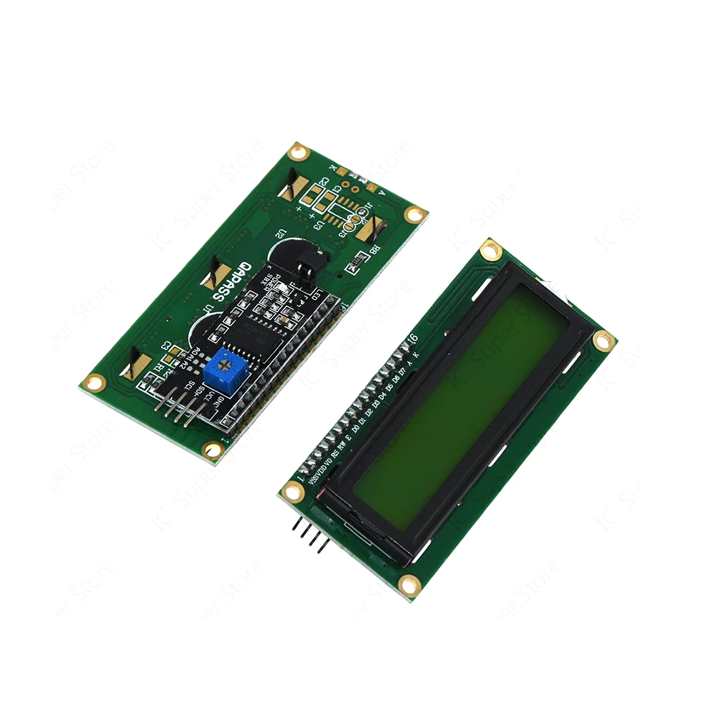 1 комплект 2004 + модуль ЖК дисплея IIC/I2C 20x4/1602 16x2 контроллер HD44780 подсветка синего