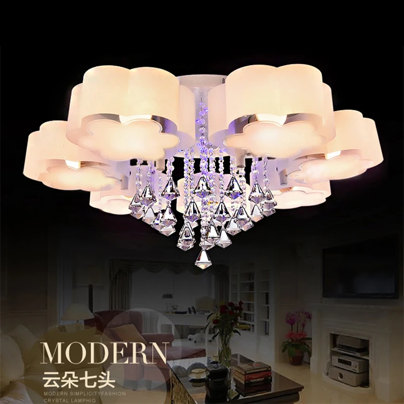 ceiling lights lamparas de techo moderne led plafond verlichting acrylic bedroom light living room lamp ceiling lighting fixture