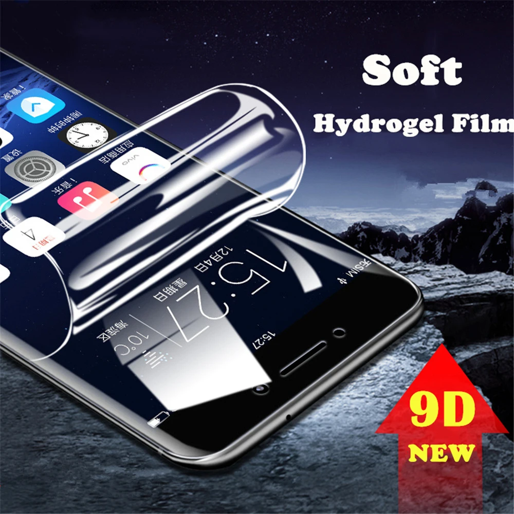 9D полностью изогнутая мягкая Гидрогелевая пленка для Samsung Galaxy S8 S10 S9 S7 S6 Edge Plus