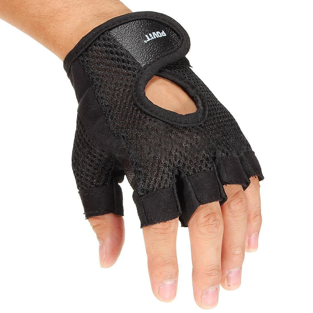 POVIT Weight Lifting Gloves Workout Fitness Body Building Training Exercise Gym Sport Black POVIT Weight Lifting Gloves Workout Fitness Body Building Training Exercise Gym Sport Black