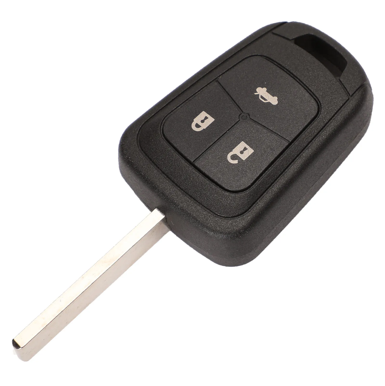 Jingyuqin дистанционный прямой автомобильный ключ оболочка чехол для Chevrolet AVEO для Opel Camaro/Cruze/Equinox/Impala/Malibu/Sonic - Количество кнопок: 3 Кнопки