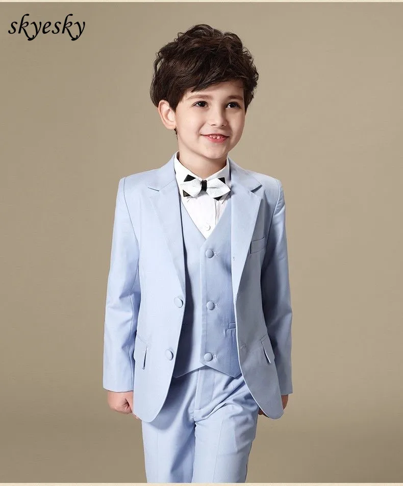 54-1            Boys Tuxedos Boys Dinner Suits Boys Formal Suits Page Boy Suits Slim Fit Suits