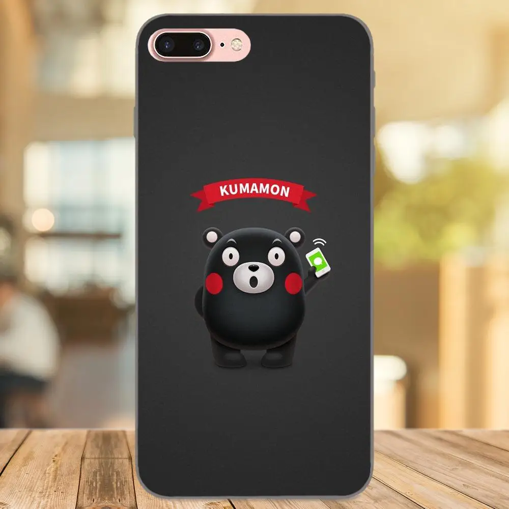 Милый мягкий чехол для телефона с изображением медведя Kumamon Xiaomi Redmi Note 2 3 4 4A 4X 5 5A 6 6A