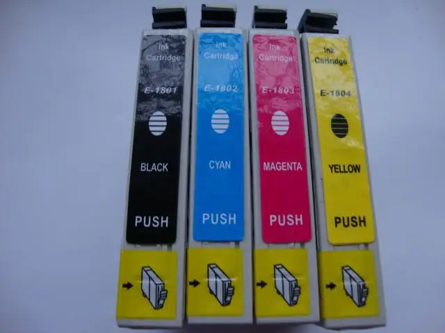 

1set  For Epson T1801-T1804 Ink Cartridge for Epson T1801 T1802 T1803 T1804 for Epson XP 30 102 202 205 302 305 402 405