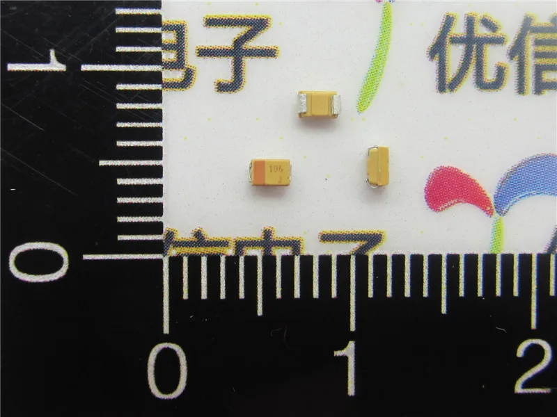 

20pcs/lot High Quality SMD tantalum capacitor 10UF 0805 6.3V 10UF P type 10% tantalum capacitor 6.3V