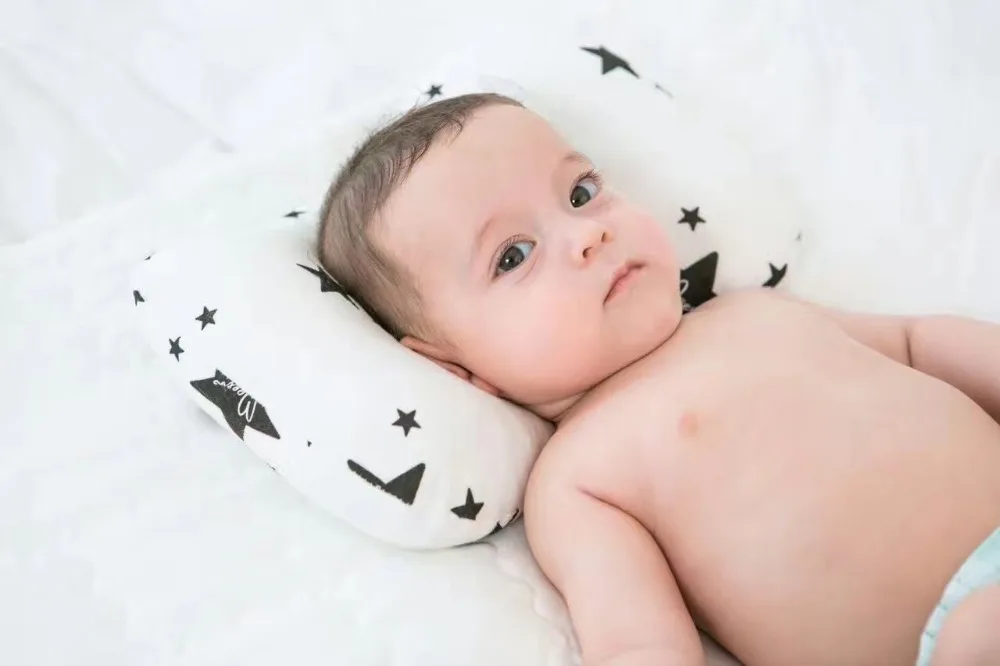 Oreiller Bebe 0 2 Ans Literie Mignonne Rose Etoiles Motif Flamingo Oreiller De Mise En Forme Doux Et Respirant Pour Bebe Filles Garcons Utilisation Aliexpress