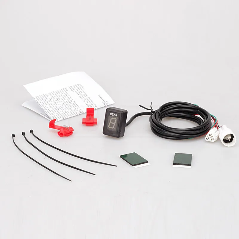 Motorcycle LCD Electronics 6 Speed 1 6 Level Gear Indicator Digital