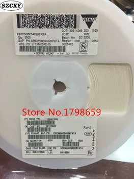 

New and original 5000PCS CRCW0805402KFKTA Res Thick Film 0805 402K Ohm 1% 0.125W(1/8W)+_100ppm