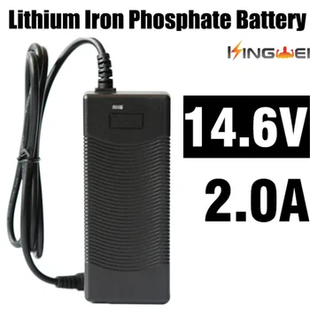 

KingWei1pcs New AC 100V-240V Converter Power Adapter Charger for 18650 Lithium Battery DC 14.6V 2A Power Supply EU UK US Plug DC
