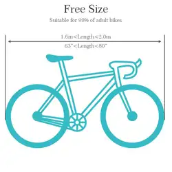 Цветной велосипедный пылезащитный чехол для велосипеда, защитное оборудование, защита от царапин для горного дорожного велосипеда для