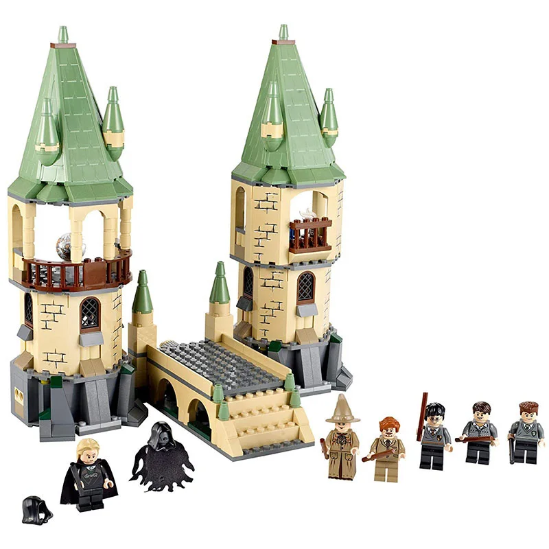 

Lepin Movie 16028 522PCS Magic School Sets Compatible 4867 Model Building Blocks Bricks Educational Toys For Boy Christmas Gifts