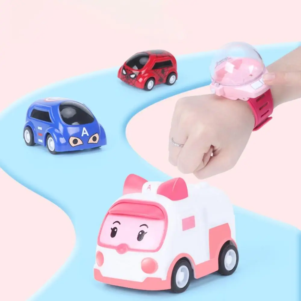 

Cartoon Mini Car Rechargeable Remote Control Gravity Sensor Watch Car Toy Gift