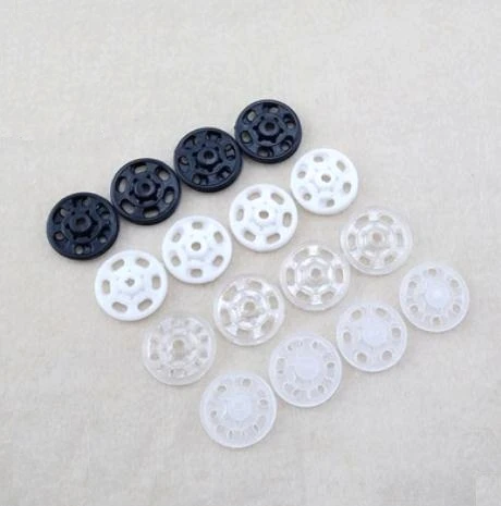 

7-20mm Snap Button Invisible Transparent Round Plastic Buckle Fastener Press-stud T Shirt Garment Sewing Accessories Wholesale
