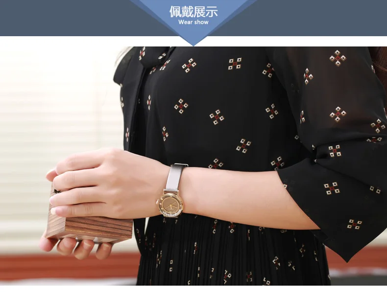 Julios relógio feminino quartzo japonês, pulseira em