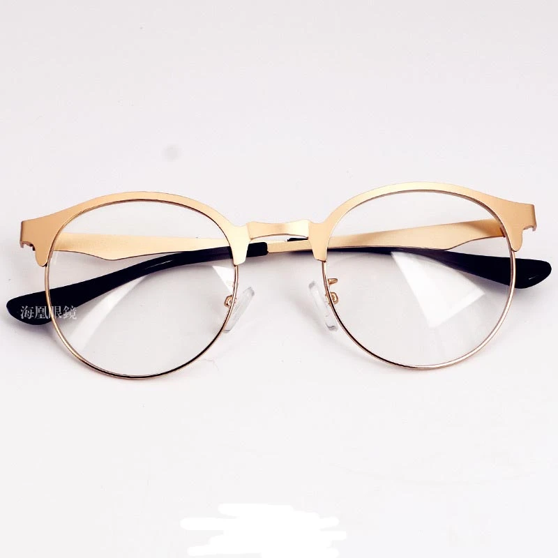 lunettes de vue femme monture dorée
