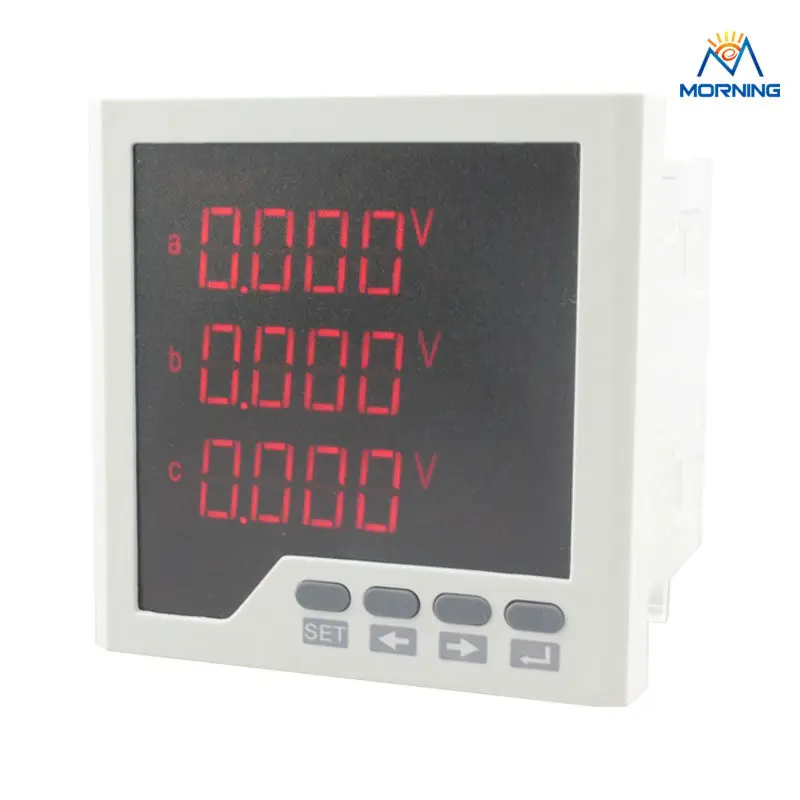 3d3 Frame Size 96 96mm Three Phase Ac Data Retention Led