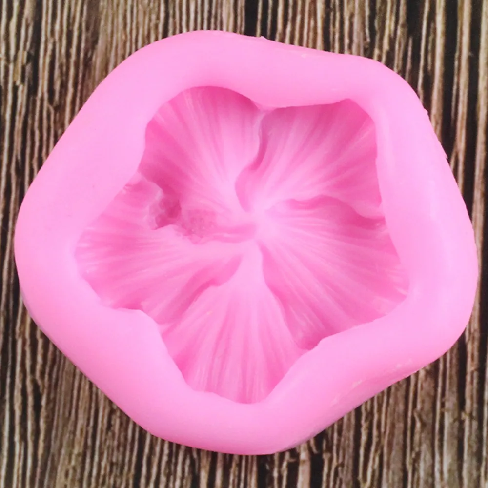Мини силиконовая форма в виде цветка розы кекс Топпер помадка формы для сахара украшения торта инструмент конфеты глина форма для шоколадной мастики