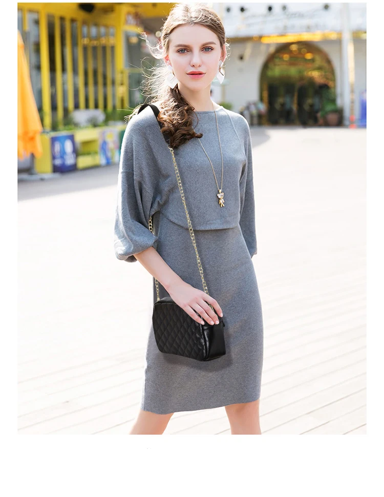 Hmily designer mulheres mensageiro sacos de couro