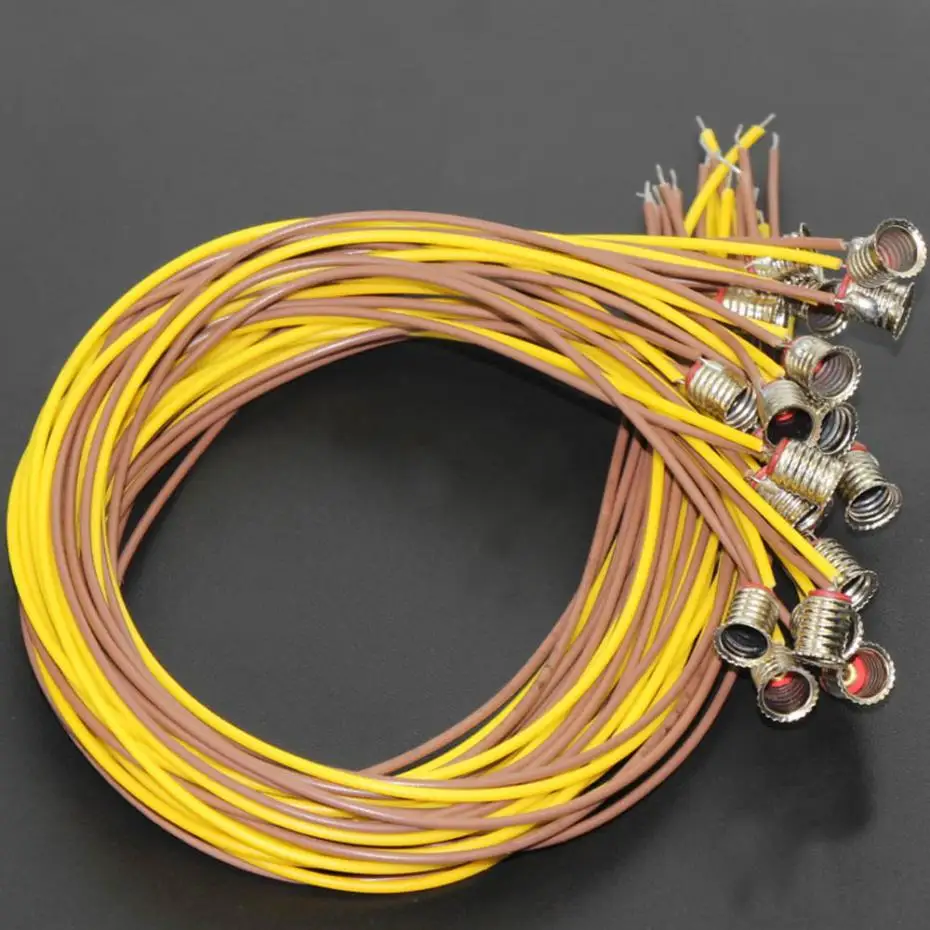 

20PCS The Stand of the LEDs Screw Bulb E5 E5.5 Spur H0/TT/N Scale NEW E504 1/35 model train railway modeling