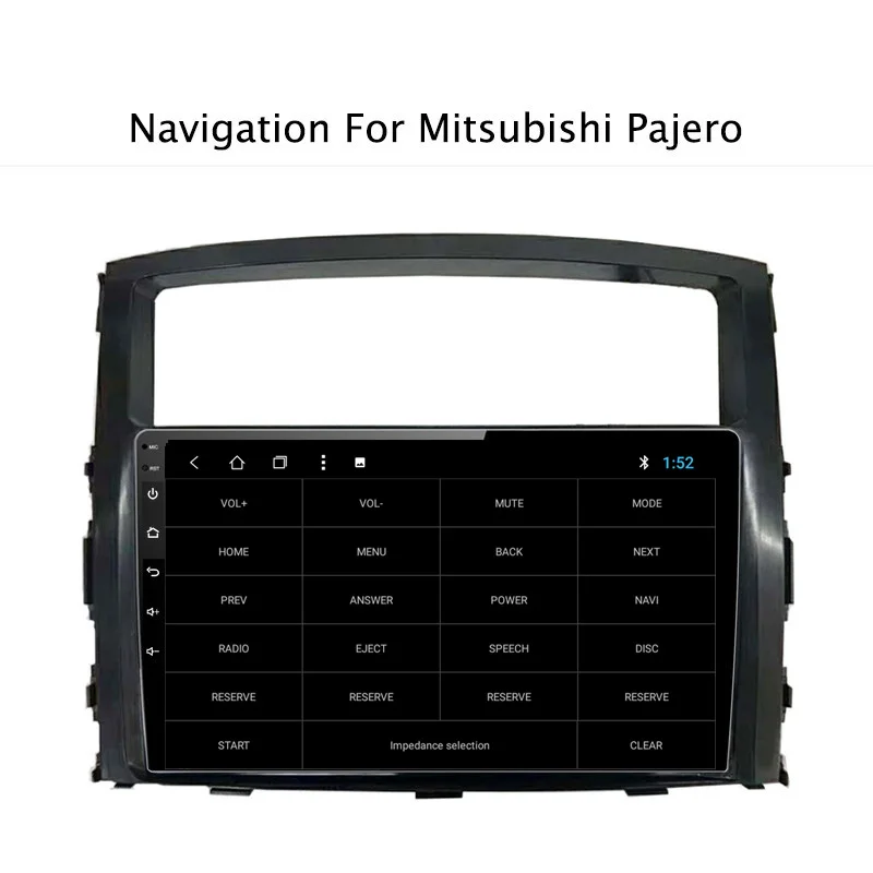 Flash Deal NAVITOPIA 9inch 2G RAM 32G ROM Android 8.1 Car DVD Multimedia GPS Navigation for Mitsubishi Pajero 2006 2007 2008 2009 2010 2011 7