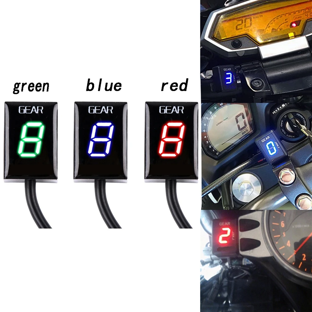 Motorcycle Gear Indicator Plug&play For Yamaha Fz8 Bolt Yzf R1 R6