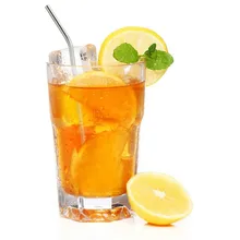 4 шт. длинные металлические соломинки из нержавеющей стали подходит для 20 унций и 30 унций чашки многоразовый металлический напиток Yerba сок бар аксессуары вечерние 9