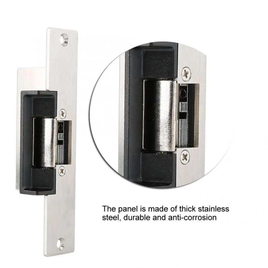 

DC 12V 250KG Electromagnetic Door Lock Intelligent Electric Strike Cathode Lock for Door Access