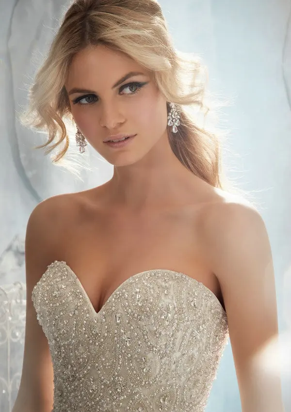 beaded bridal corset top