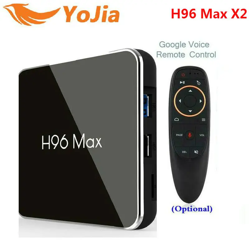 H96 Max X2 Android 8.1 4K Smart Tv Box Amlogic S905 Quad Core Wifi Media Players