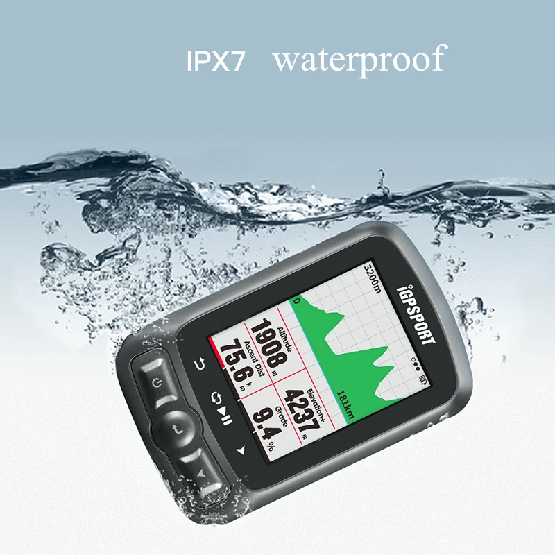  IGPSPORT IGS618 ANT + GPS Computer Bike Fahrrad Bluetooth Drahtlose Stoppuhr Wasserdicht Radfahren 