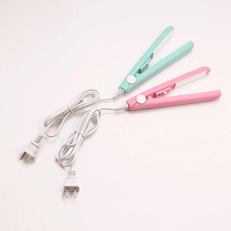 

Mini Ceramic Electronic Hair Straightener Iron Chapinha Straightening Corrugated Irons Hair Crimper Styling Tools 220V