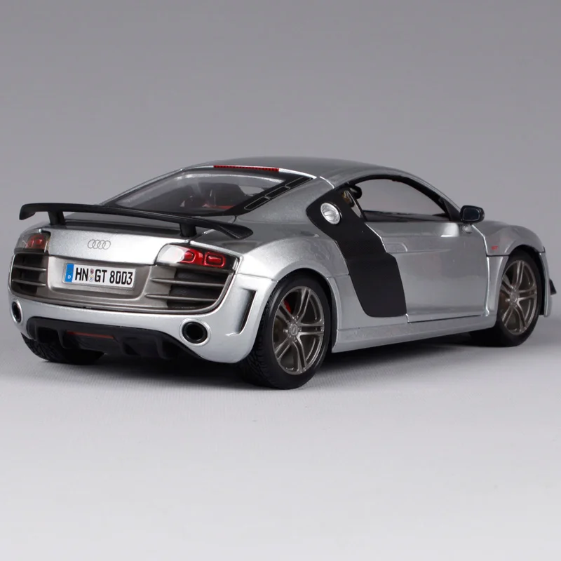 Maisto 1:18 audi r8 крутой черный автомобиль литой под давлением лимузин автомобильный