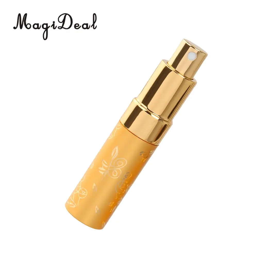 15ml Aftershave Atomizer Bottle Pump Travel Refillable Spray Purple Spray Atomizer glass Anodized Aluminium Scent bottle