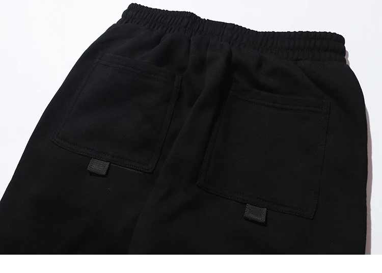 Мужские хип-бедра брюки карго мульти карманы спортивные брюки Уличная Брюки в стиле Харадзюку джоггеры спортивные брюки черный хипстер уличная одежда