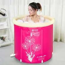 Для взрослых для ванной Ванна Складной Сауна коробка месяц паром комнаты фумигации машина дома надувные ванна